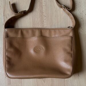 Longchamp Vintage Leather Crossbody Bag